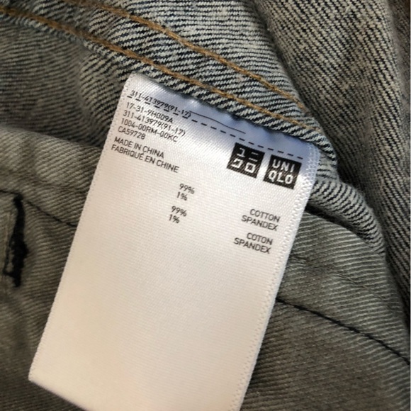 Uniqlo Classic Blue Jean Jacket Size S - Picture 11 of 12